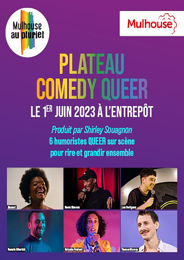 Plateau Comedy Queer Lentrepot Théâtre Dhumour Mulhouse 